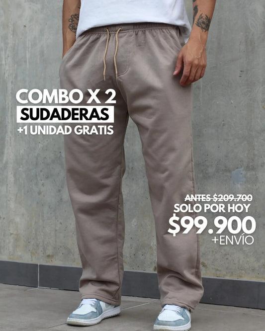 SUDADERA BOTA RECTA A